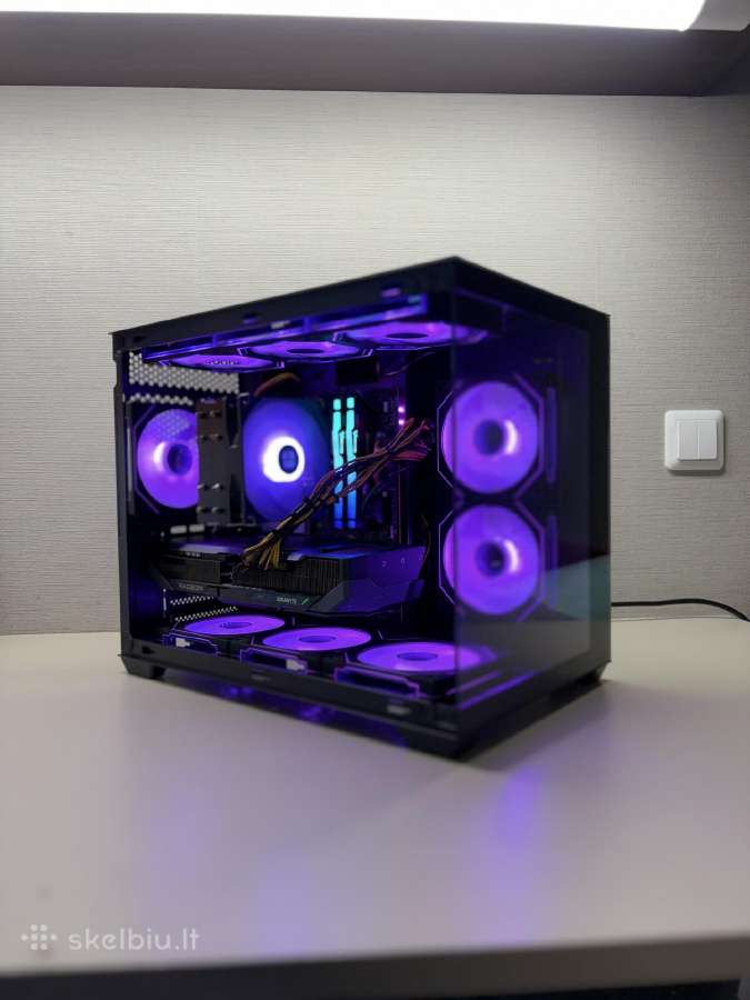 Rx 9070 XT Galingas Žaidimų Kompiuteris - nuotraukos Nr. 4