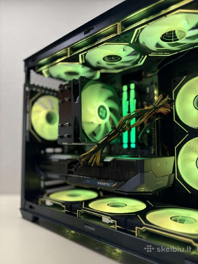 Rx 9070 XT Galingas Žaidimų Kompiuteris - nuotraukos Nr. 10