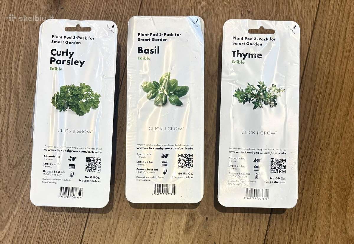 Click and grow Smart garden 3 - Mažai naudotas - nuotraukos Nr. 3