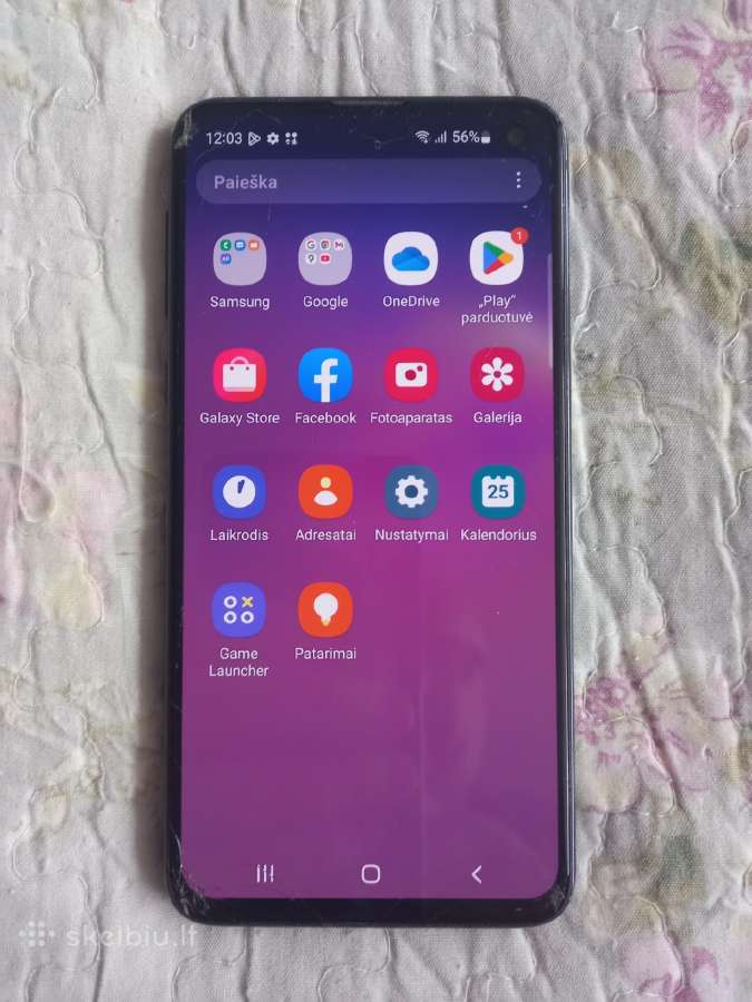 Samsung s 10e 128gb - nuotraukos Nr. 3