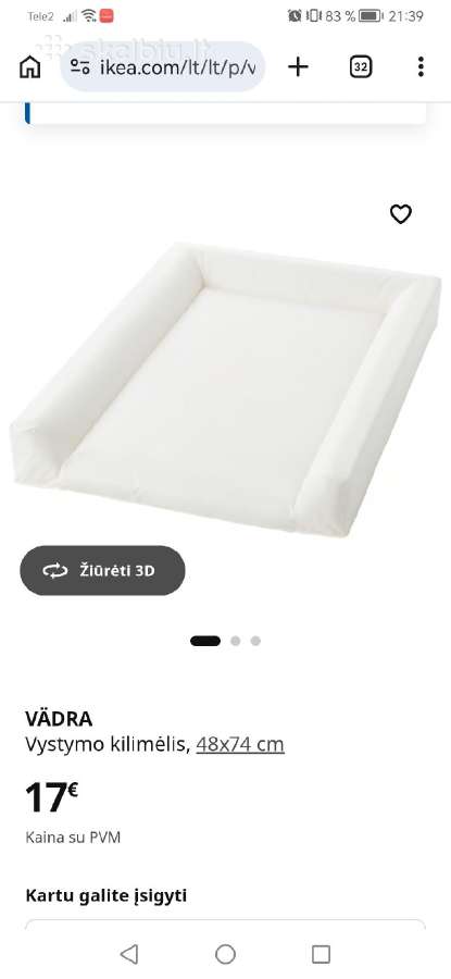Vystimo stalas su priedais - nuotraukos Nr. 2