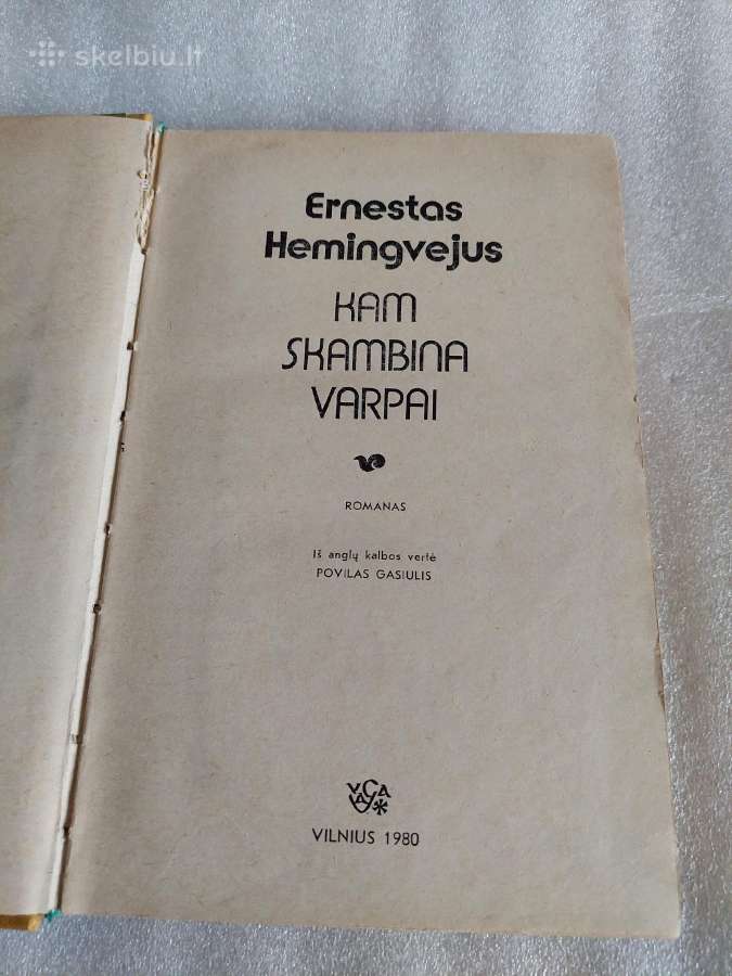 Kam skambina varpai - nuotraukos Nr. 2
