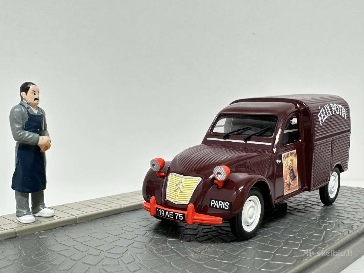 Citroen 2cv Fourgonnette Felix Potin dio 1:43 - nuotraukos Nr. 3
