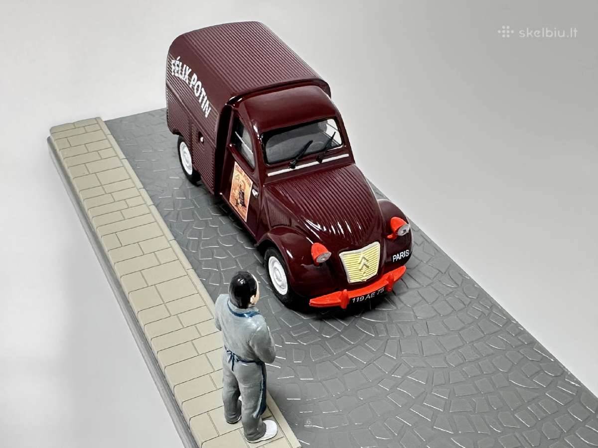 Citroen 2cv Fourgonnette Felix Potin dio 1:43 - nuotraukos Nr. 6