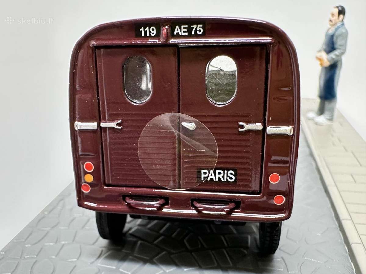 Citroen 2cv Fourgonnette Felix Potin dio 1:43 - nuotraukos Nr. 7