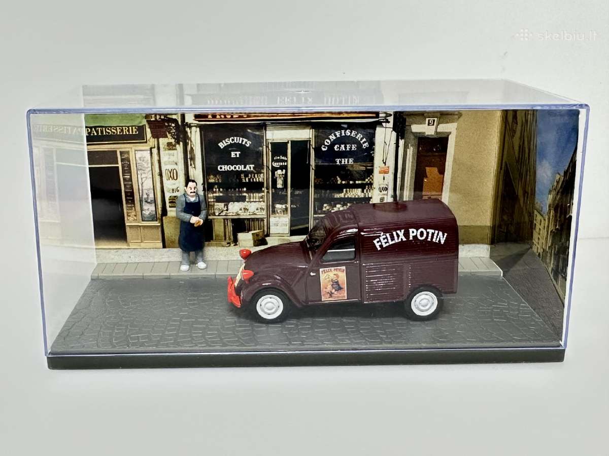 Citroen 2cv Fourgonnette Felix Potin dio 1:43 - nuotraukos Nr. 8