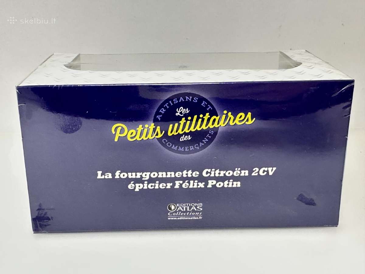Citroen 2cv Fourgonnette Felix Potin dio 1:43 - nuotraukos Nr. 9