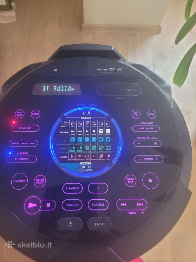 Muzikinis centras Sony Mhc-v73d - nuotraukos Nr. 2
