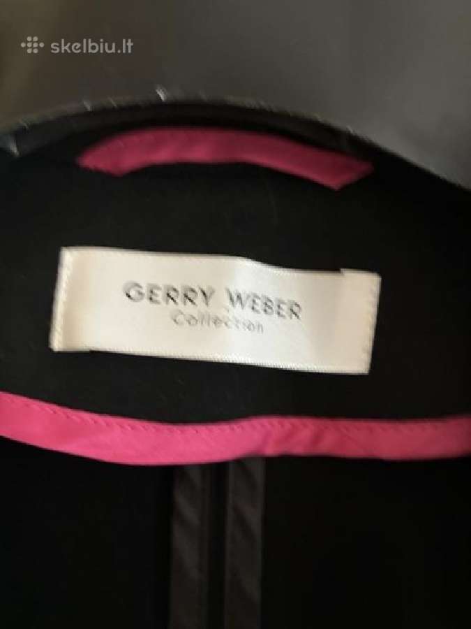 Gerry Weber juodas tamprus švarkelis su viskoze - nuotraukos Nr. 2