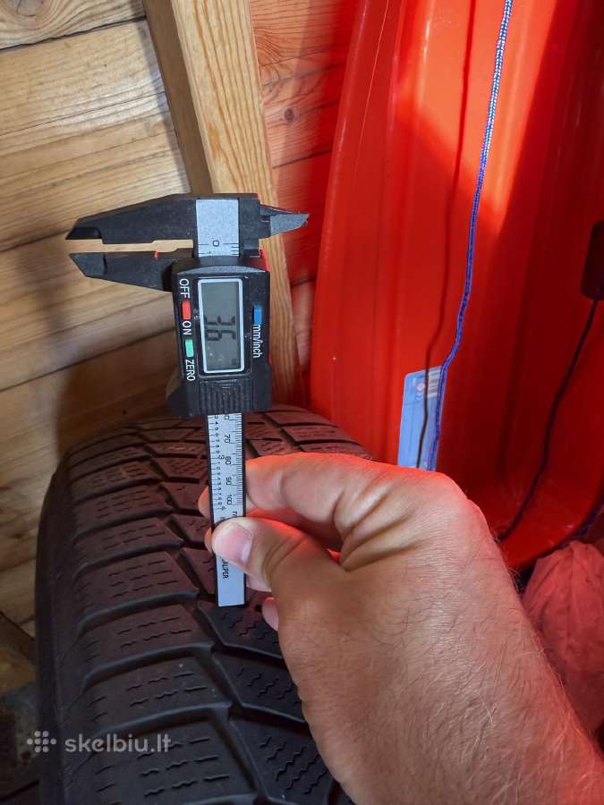 Komplektas 215-65 R17 žiema VW/skoda/seat - nuotraukos Nr. 8