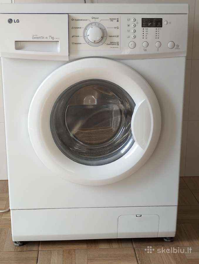 LG skalbimo mašina 7kg. - nuotraukos Nr. 5