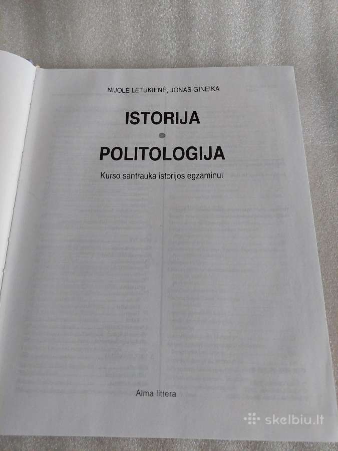 Istorija * Politologija - nuotraukos Nr. 2