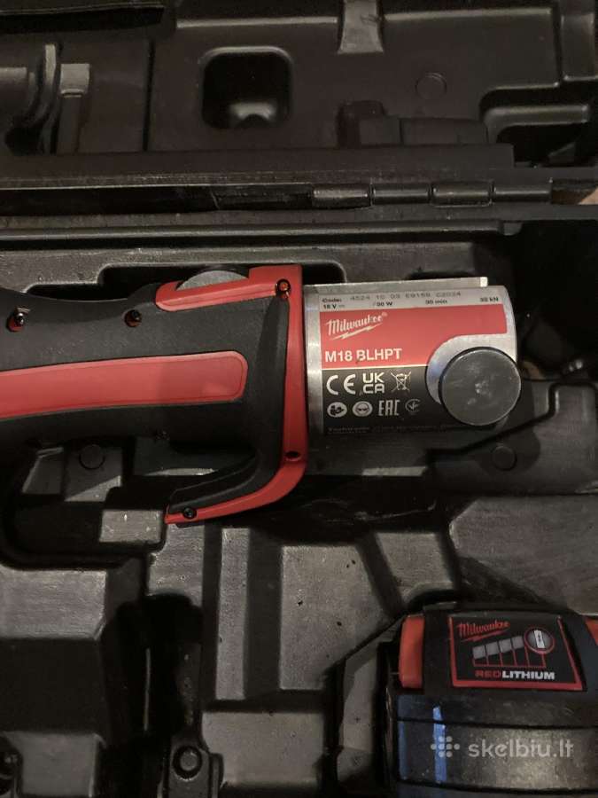 Santechninis presas Milwaukee m18 Blhpt - nuotraukos Nr. 2