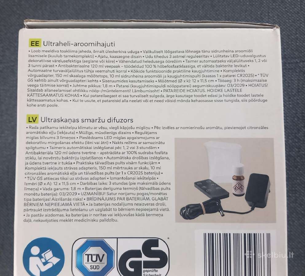 Ultragarsinis difuzorius - nuotraukos Nr. 2