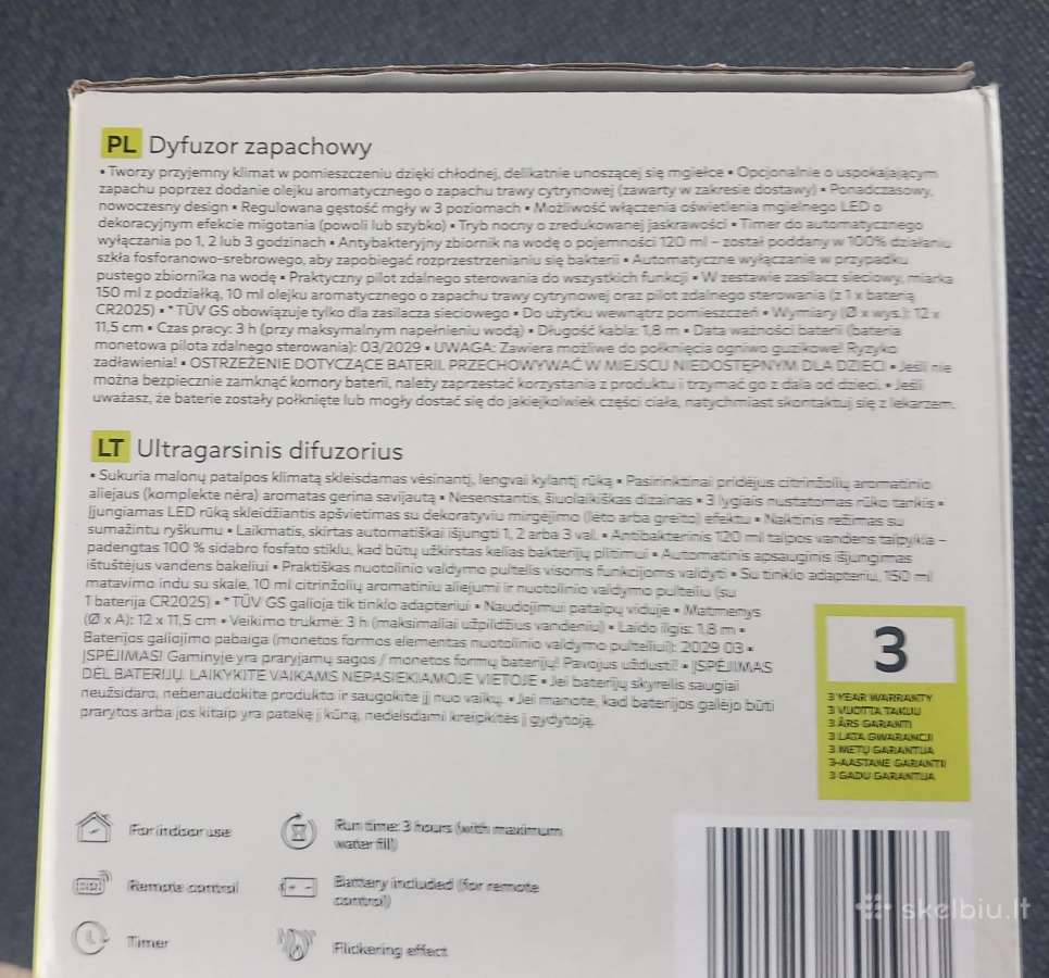 Ultragarsinis difuzorius - nuotraukos Nr. 4