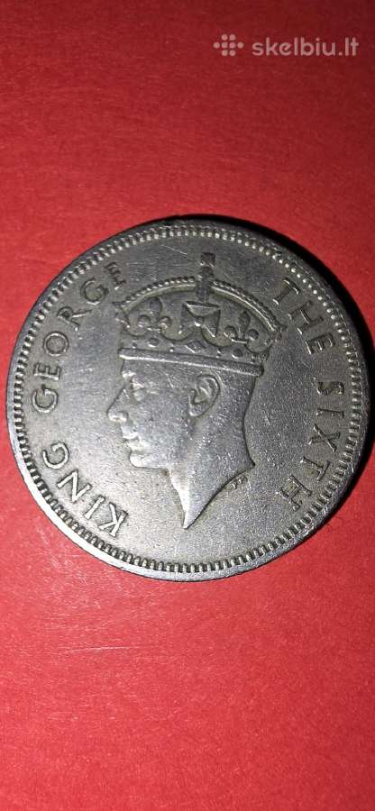 Malaja 20 centų 1950 - nuotraukos Nr. 2