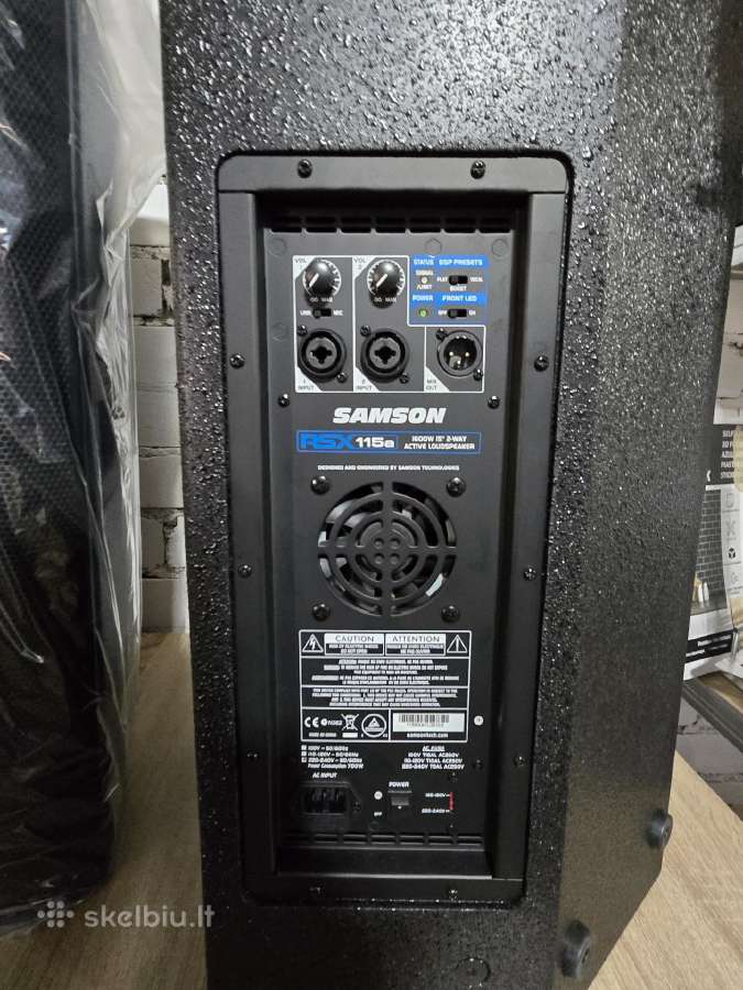 Samson Rsx115a – naujos kolonėlės. - nuotraukos Nr. 3