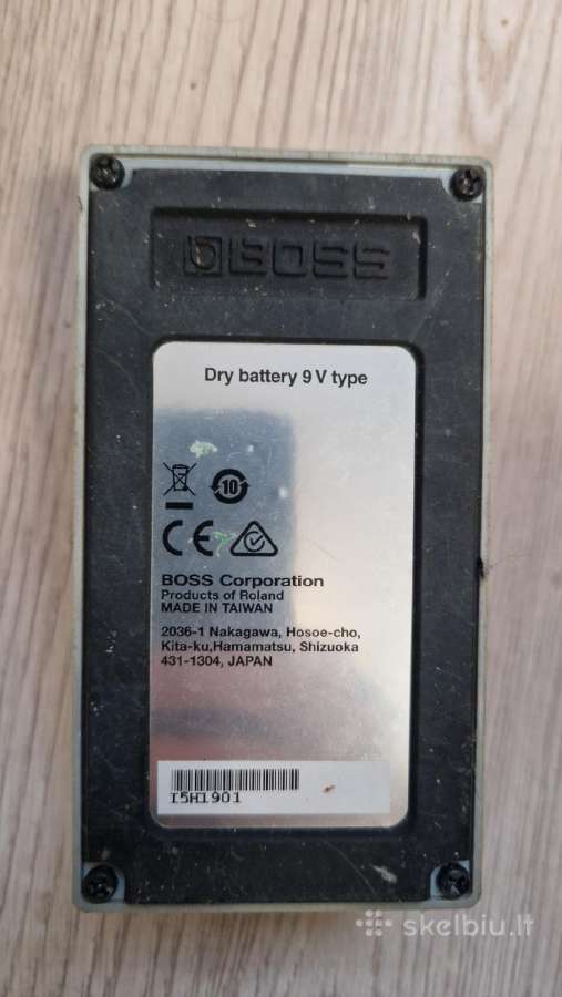Gitaros pedalas Boss OS-2 - nuotraukos Nr. 3