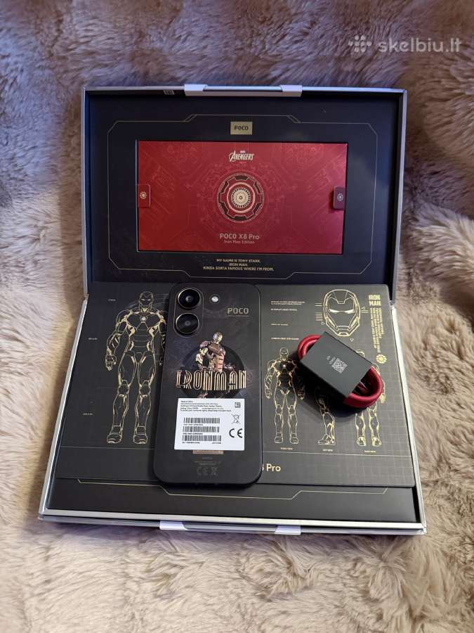Xiaomi Poco X8 Pro 12gb/512gb (Iron Man (Naujas) - nuotraukos Nr. 2