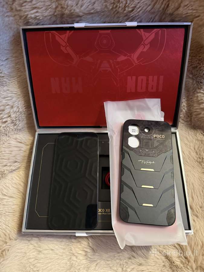 Xiaomi Poco X8 Pro 12gb/512gb (Iron Man (Naujas) - nuotraukos Nr. 3