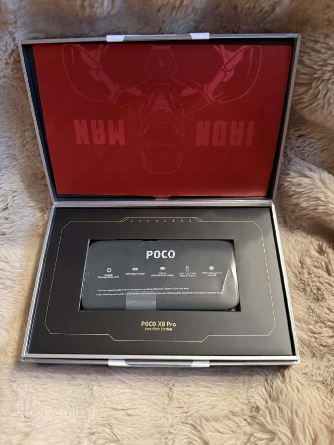 Xiaomi Poco X8 Pro 12gb/512gb (Iron Man (Naujas) - nuotraukos Nr. 9