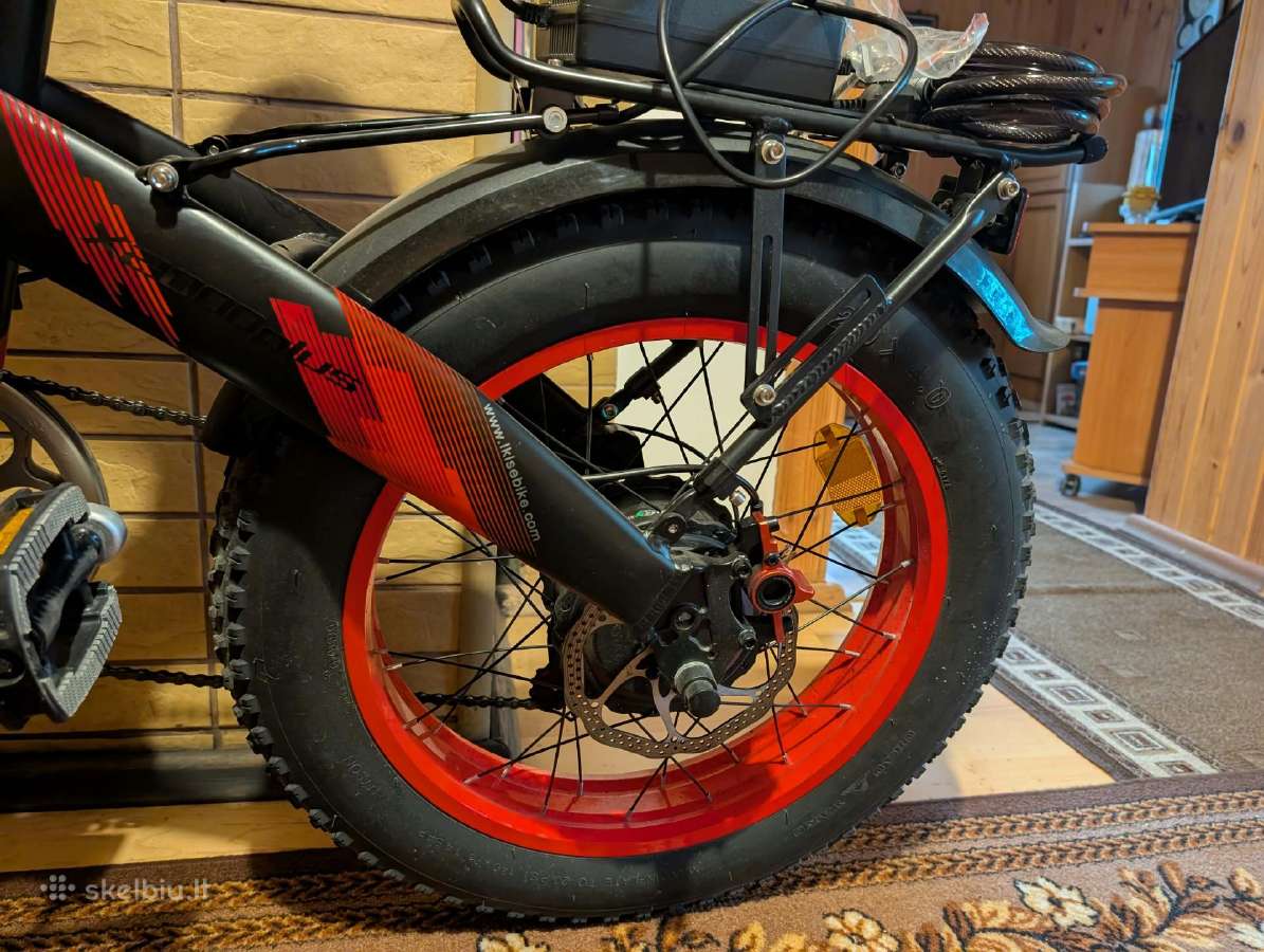 Lankeleisi elektrinis Fatbike 20x4.0 – Snow bike - nuotraukos Nr. 2