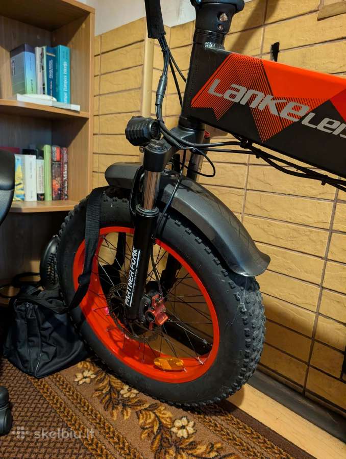 Lankeleisi elektrinis Fatbike 20x4.0 – Snow bike - nuotraukos Nr. 3