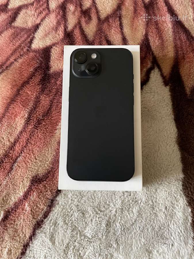 Apple iPhone 15,black,128gb - nuotraukos Nr. 2