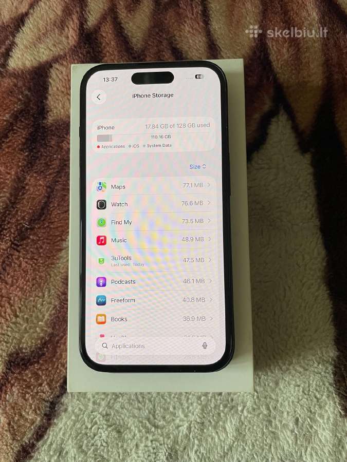 Apple iPhone 15,black,128gb - nuotraukos Nr. 6