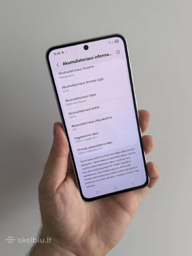 Samsung A56 5G - nuotraukos Nr. 5