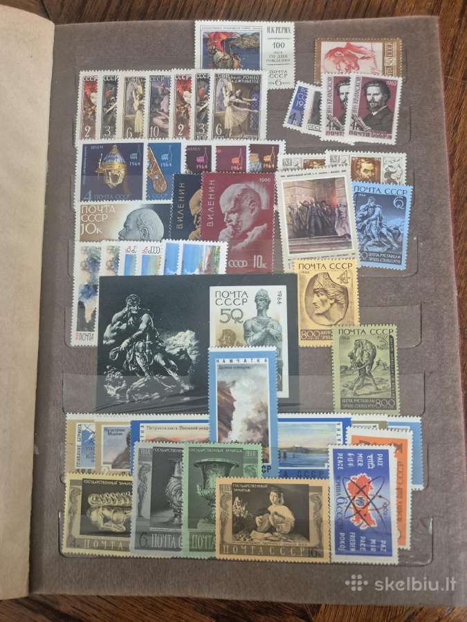 Ssr pašto ženklų ir blokų albumas Menas - nuotraukos Nr. 2