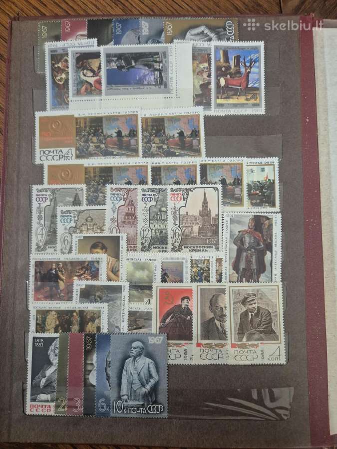 Ssr pašto ženklų ir blokų albumas Menas - nuotraukos Nr. 3