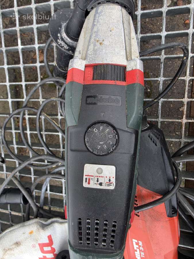 Hilti, Makita, perforatoriai, Metabo grežtuvai - nuotraukos Nr. 13