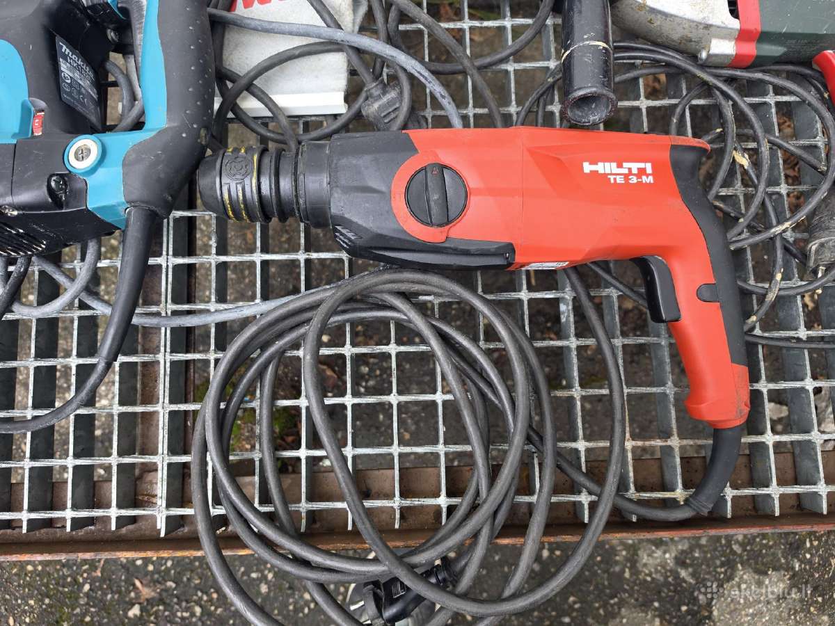 Hilti, Makita, perforatoriai, Metabo grežtuvai - nuotraukos Nr. 3