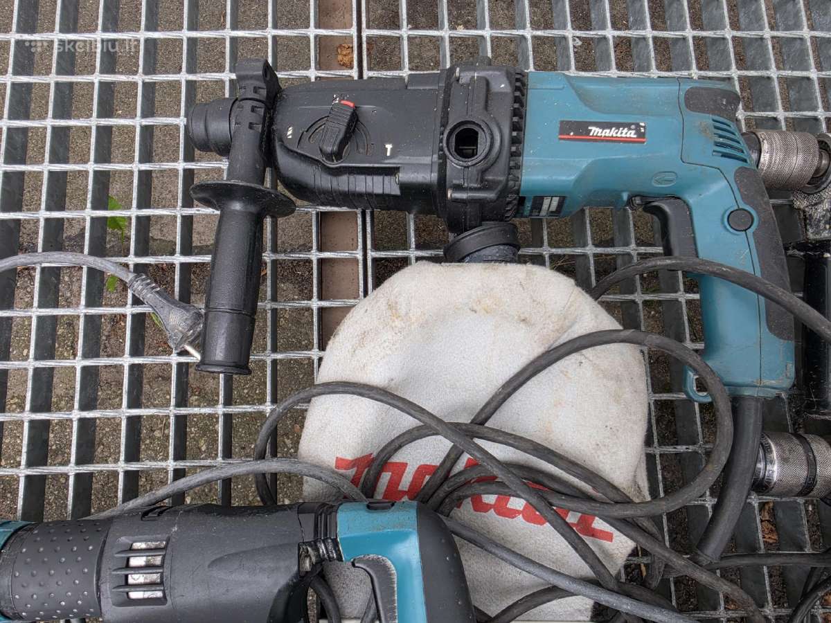 Hilti, Makita, perforatoriai, Metabo grežtuvai - nuotraukos Nr. 7