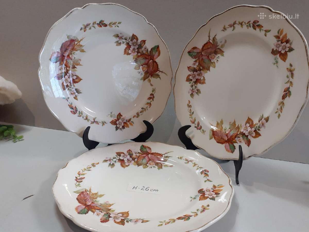 Vintažinė Royal Doulton lėkštės Nr. D6226 1930m - nuotraukos Nr. 5