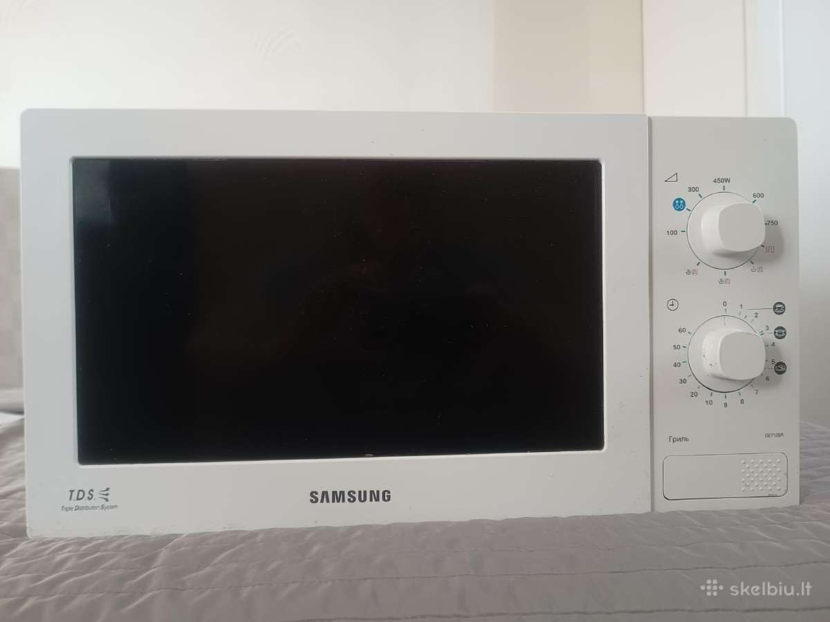 Parduodu veikiančią mikrobangų krosnelę Samsung - nuotraukos Nr. 4