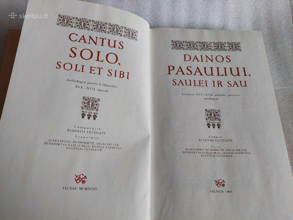 Dainos pasauliui, saulei ir sau - nuotraukos Nr. 2