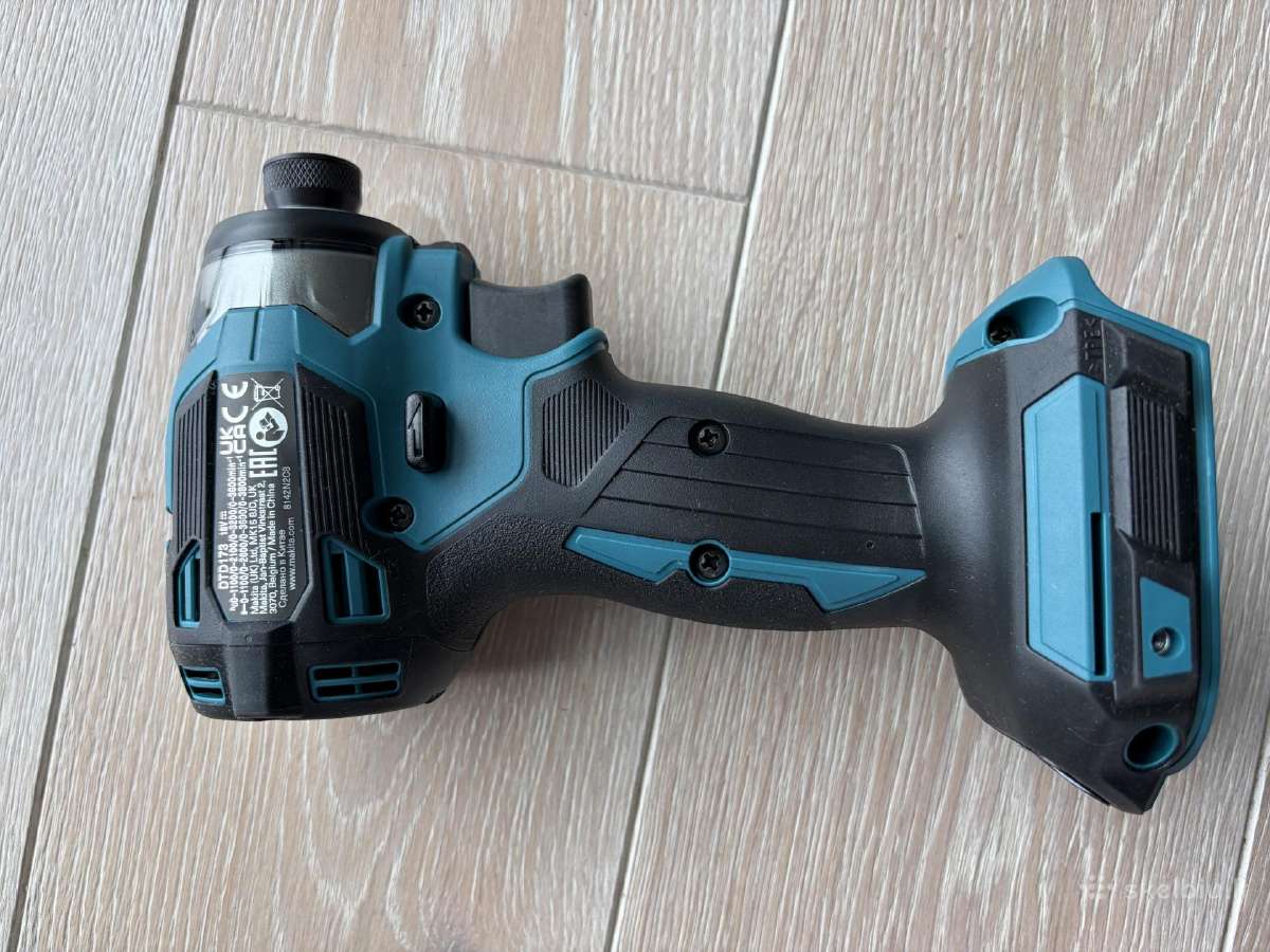 Makita smūginis suktuvas Dtd173z, 18 V - nuotraukos Nr. 4