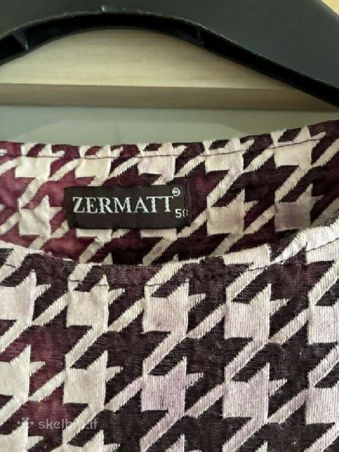 Zermatt elegantiška suknelė su „žąsų kojelių“ rašt - nuotraukos Nr. 2