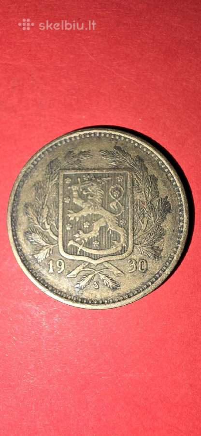 Suomija 5 markės 1950 - nuotraukos Nr. 2