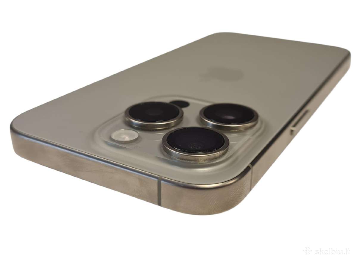 iPhone 15 Pro 128gb + 3 mėn. garantija - nuotraukos Nr. 8