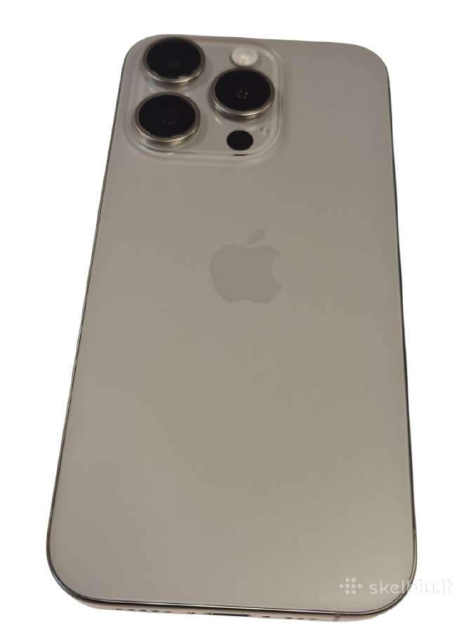 iPhone 15 Pro 128gb + 3 mėn. garantija - nuotraukos Nr. 9