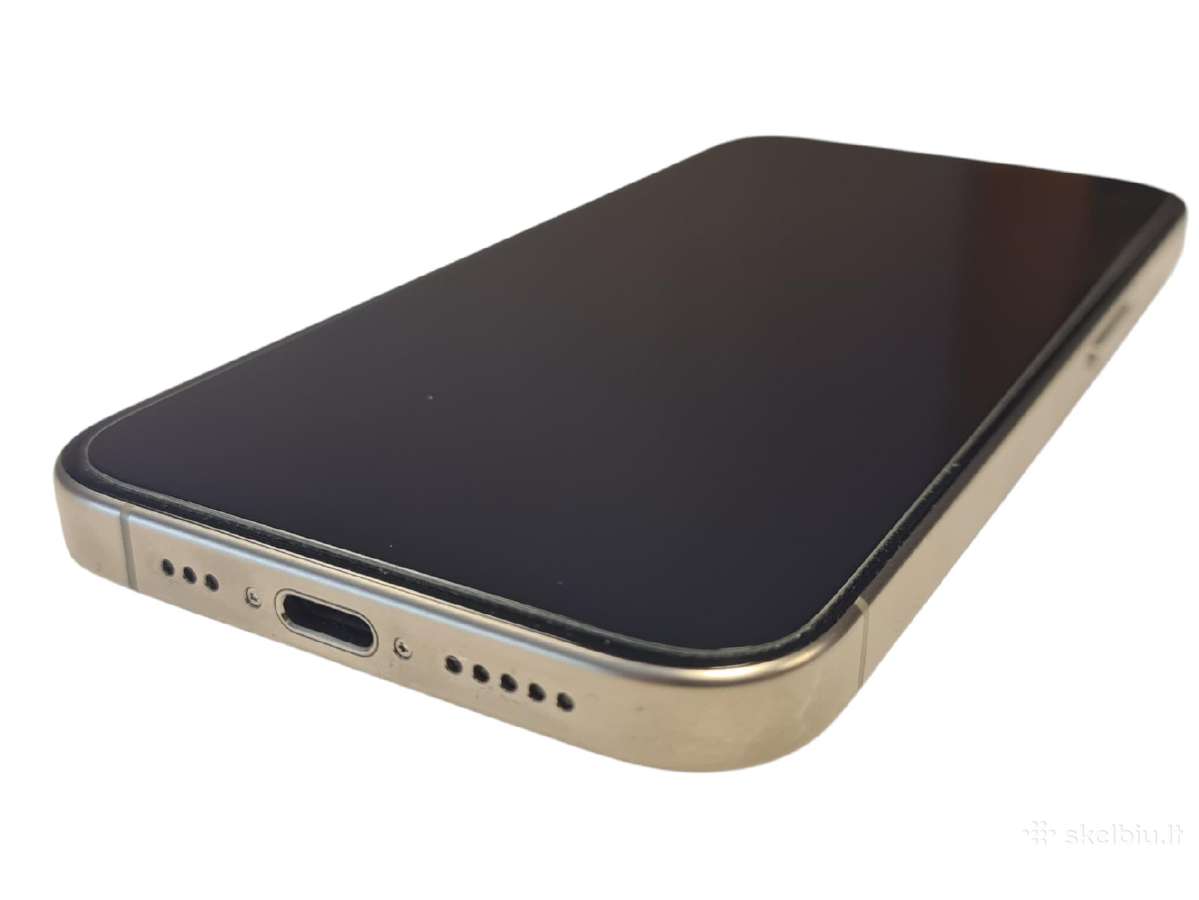 iPhone 15 Pro 128gb + 3 mėn. garantija - nuotraukos Nr. 7