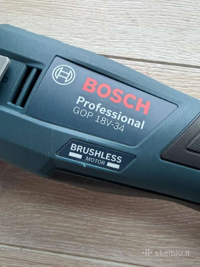 Bosch Gop 18v-34 daugiafunkcinis įrankis - nuotraukos Nr. 9