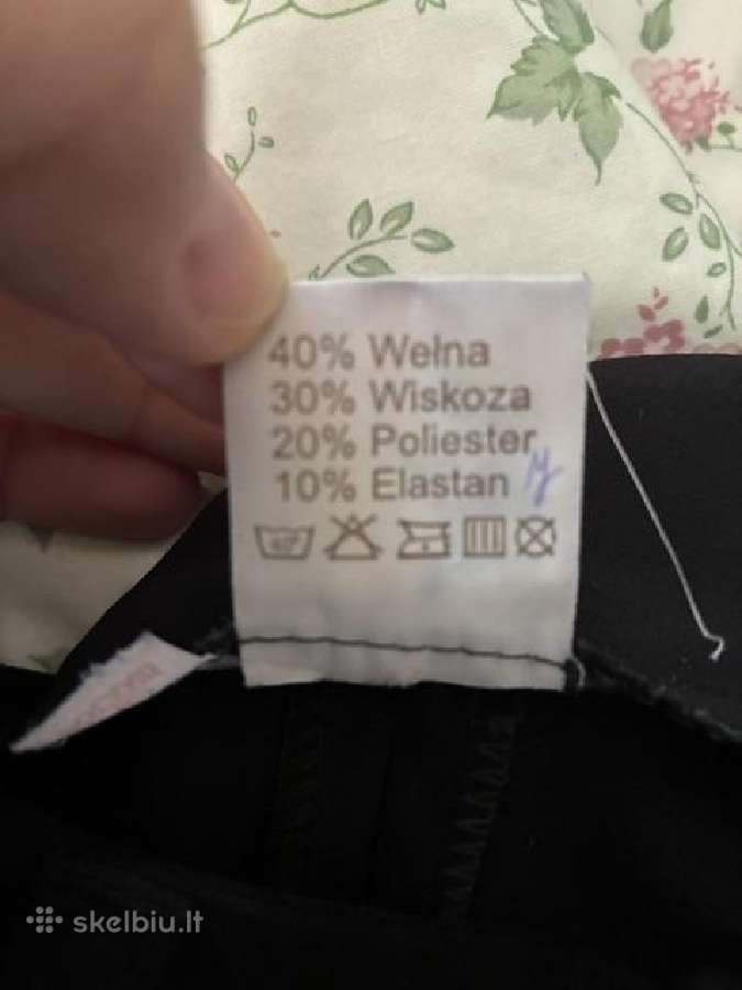Šiltos klasikinės kelnės su vilna As Poland ( - nuotraukos Nr. 4