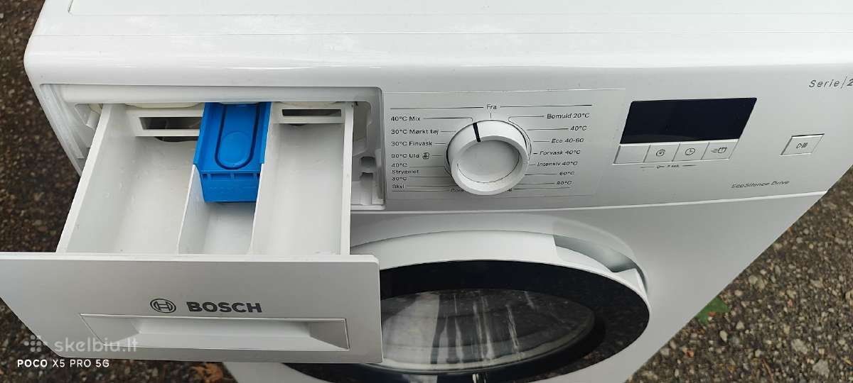 Bosch Waj280a7sn, 7kg54cm Logixx8 8kg,1400aps/min - nuotraukos Nr. 2