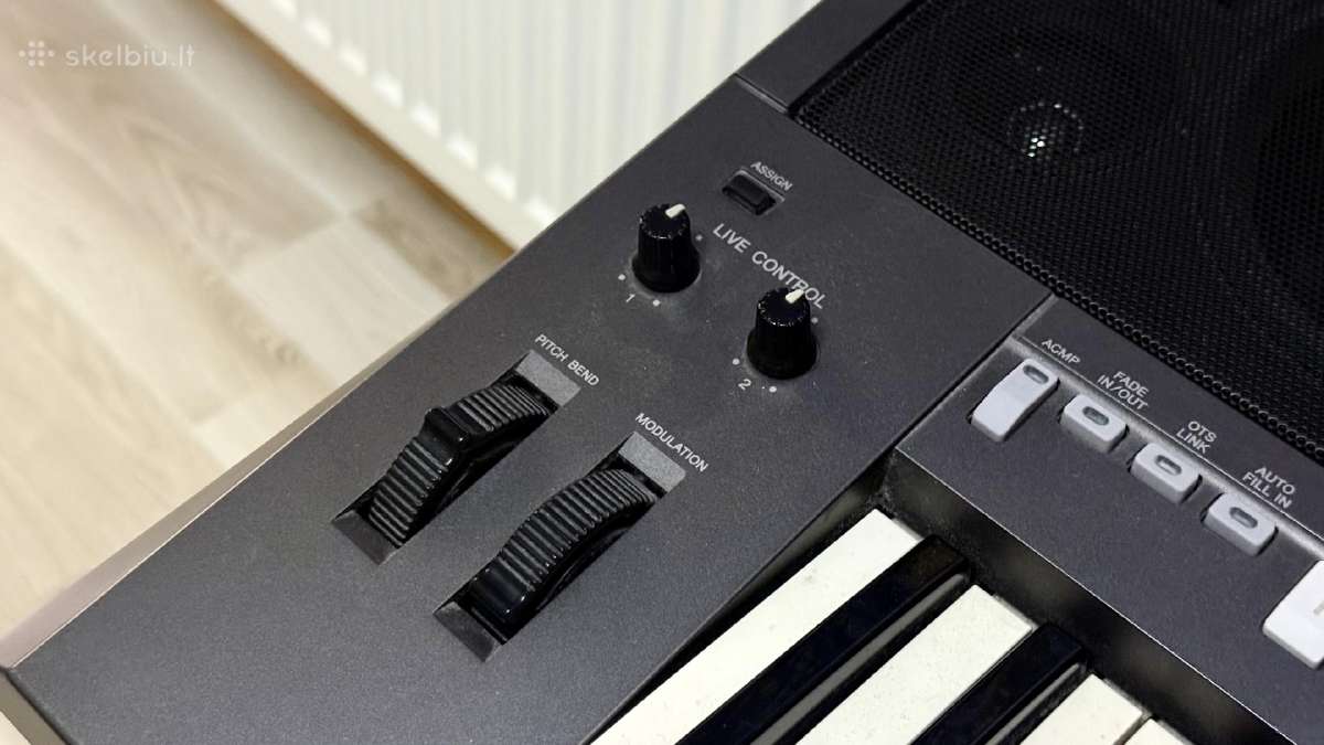 Yamaha Psr-s770 sintezatorius - nuotraukos Nr. 4
