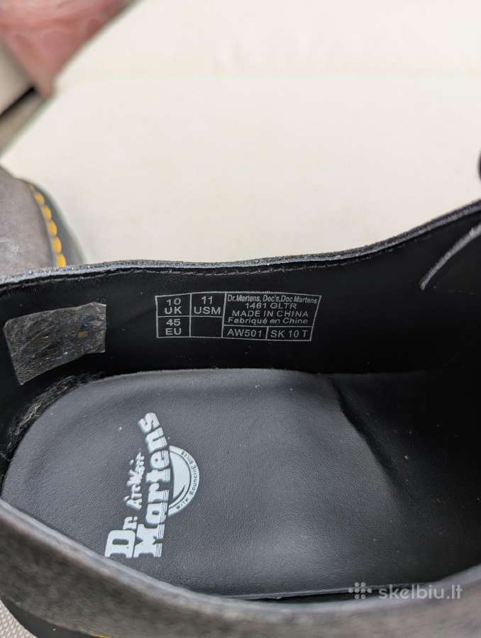 Dr. Martens vyriški batai (45 dydis) - nuotraukos Nr. 7