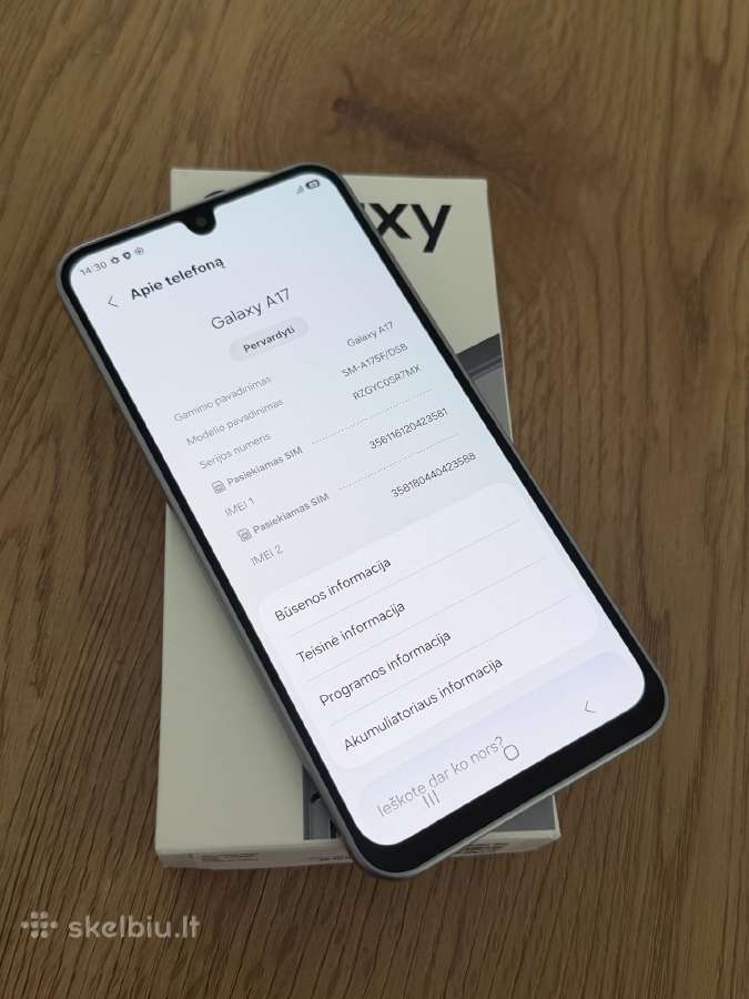 Samsung A17 128 GB - nuotraukos Nr. 4